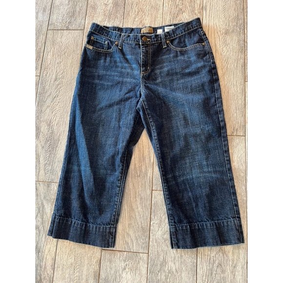 Rocky Mountain Rockies Capri Jeans 14 Denim Mid Rise‎ Jeans Cropped Western - Picture 1 of 8
